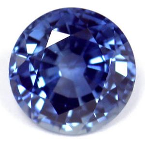 1.76 ct Round Blue Natural Sapphire